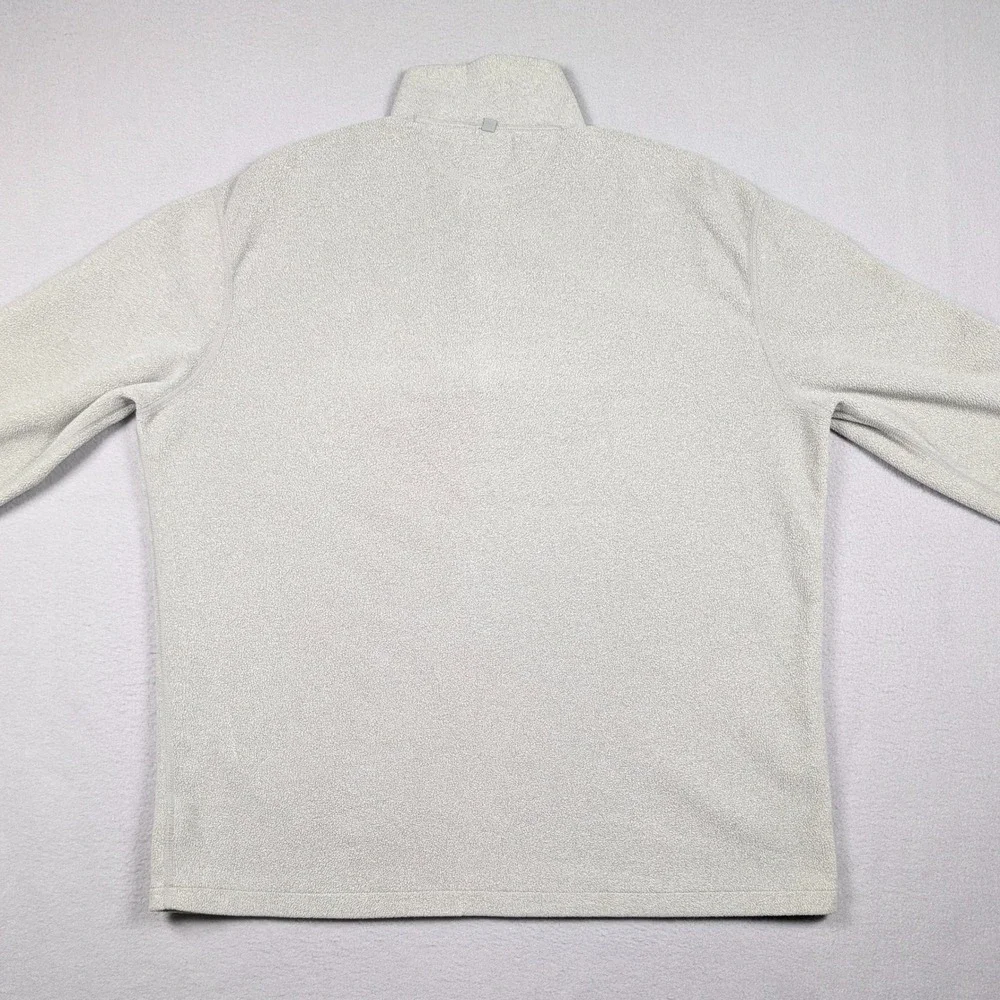 Polo Ralph Lauren Fleece Pullover Mens Large Gray Performance 1/4 Zip Pony Logo